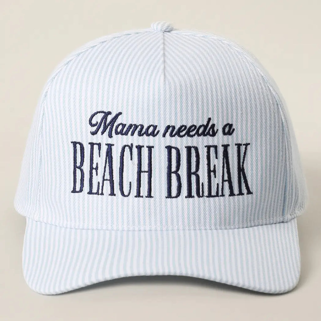Mama Needs a Beach Break Cap