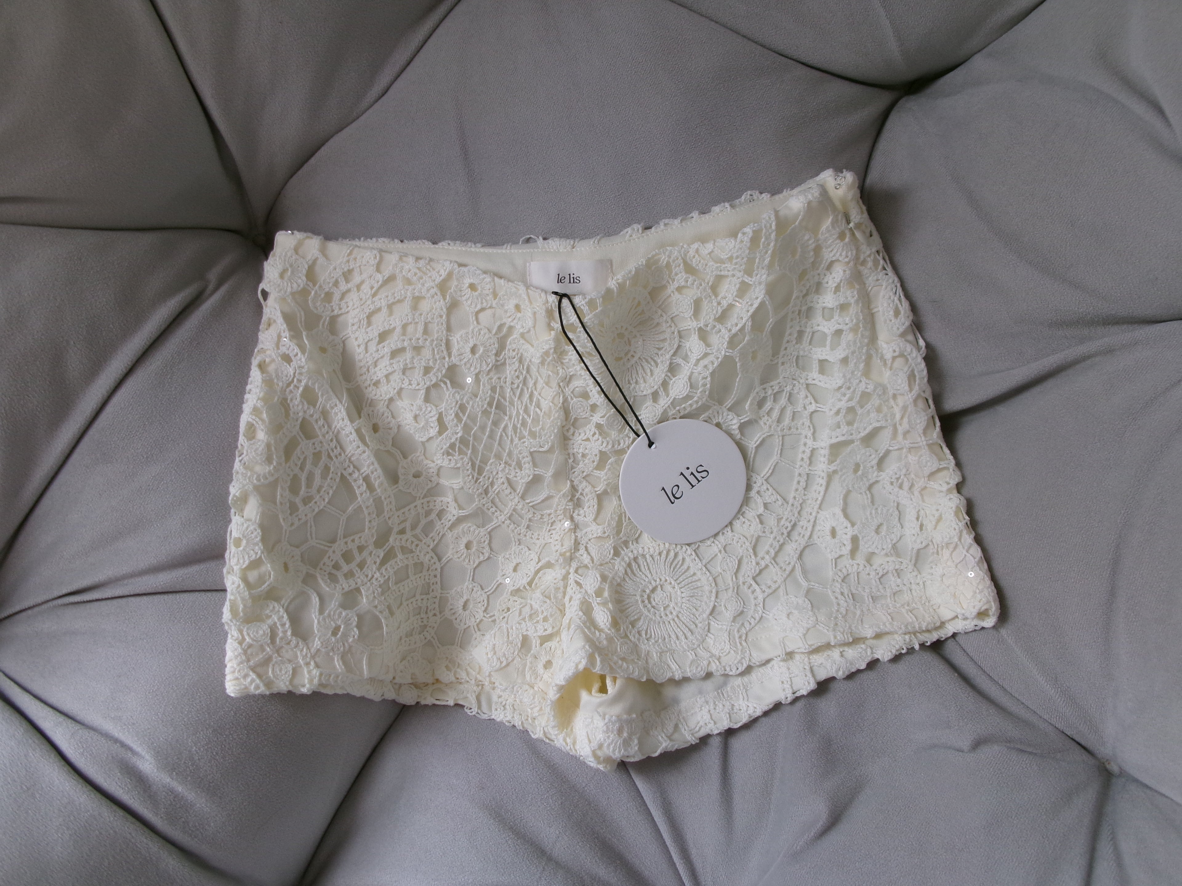 Low Rise Lace Shorts