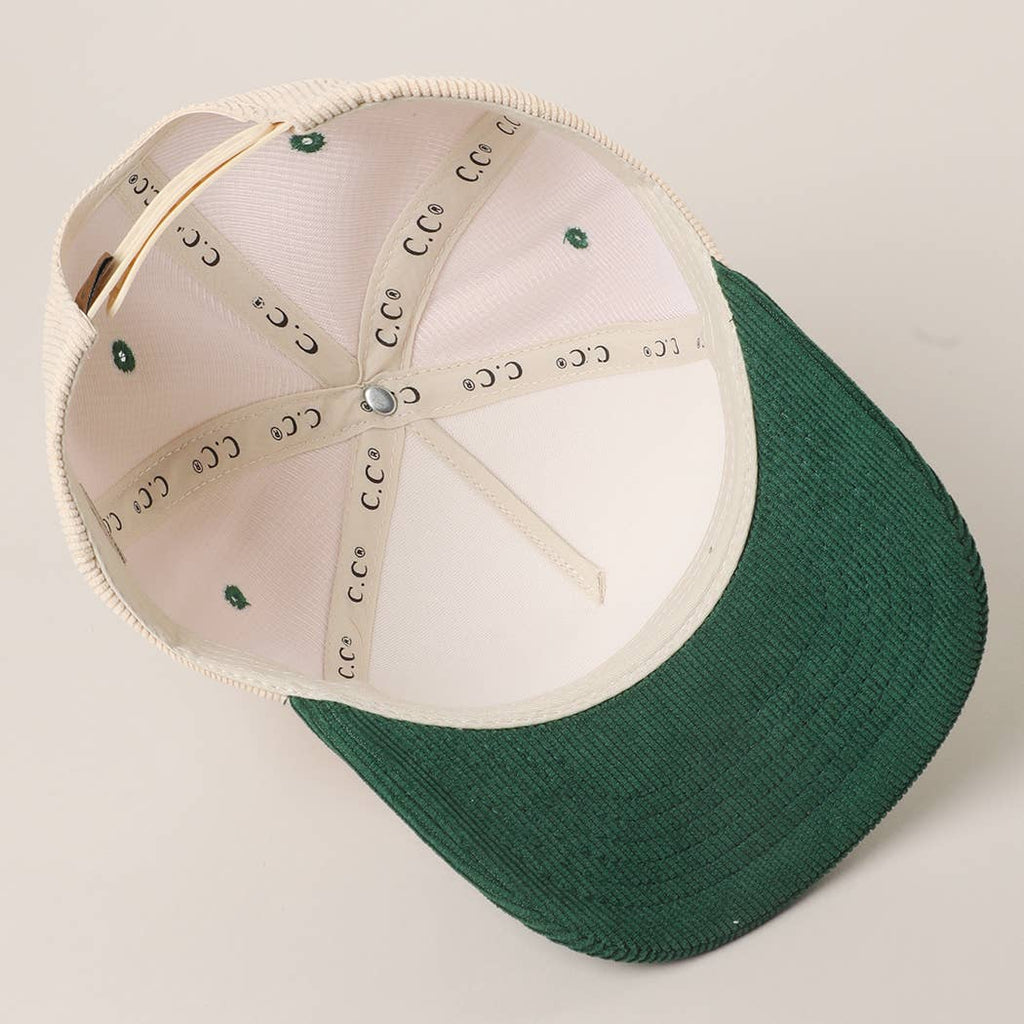 Expensive & Difficult Corduroy Trucker Hat