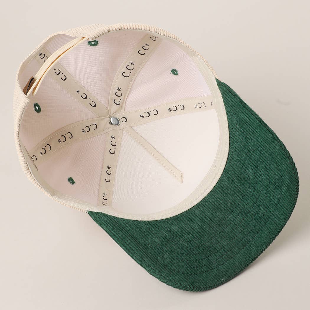 Expensive & Difficult Corduroy Trucker Hat