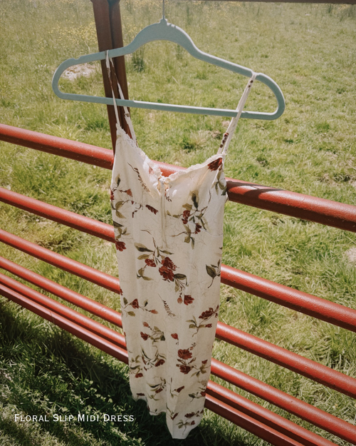 Floral Slip Midi Dress